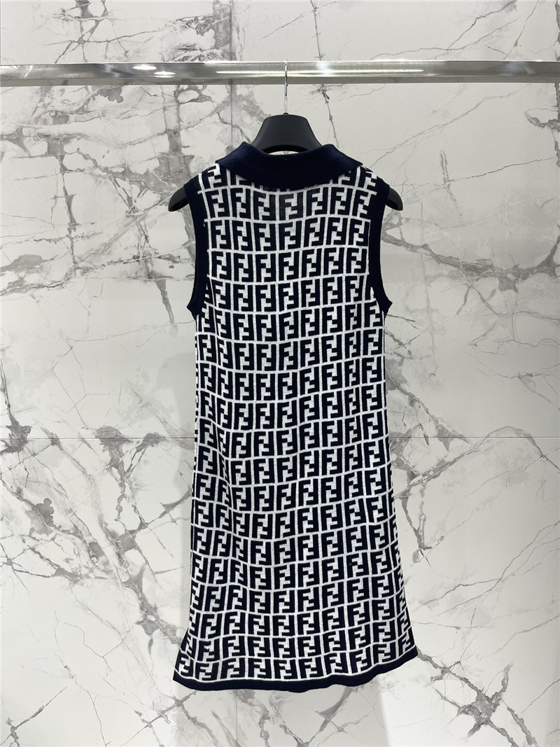 F**di presbyopic knitted sleeveless dress replica clothes