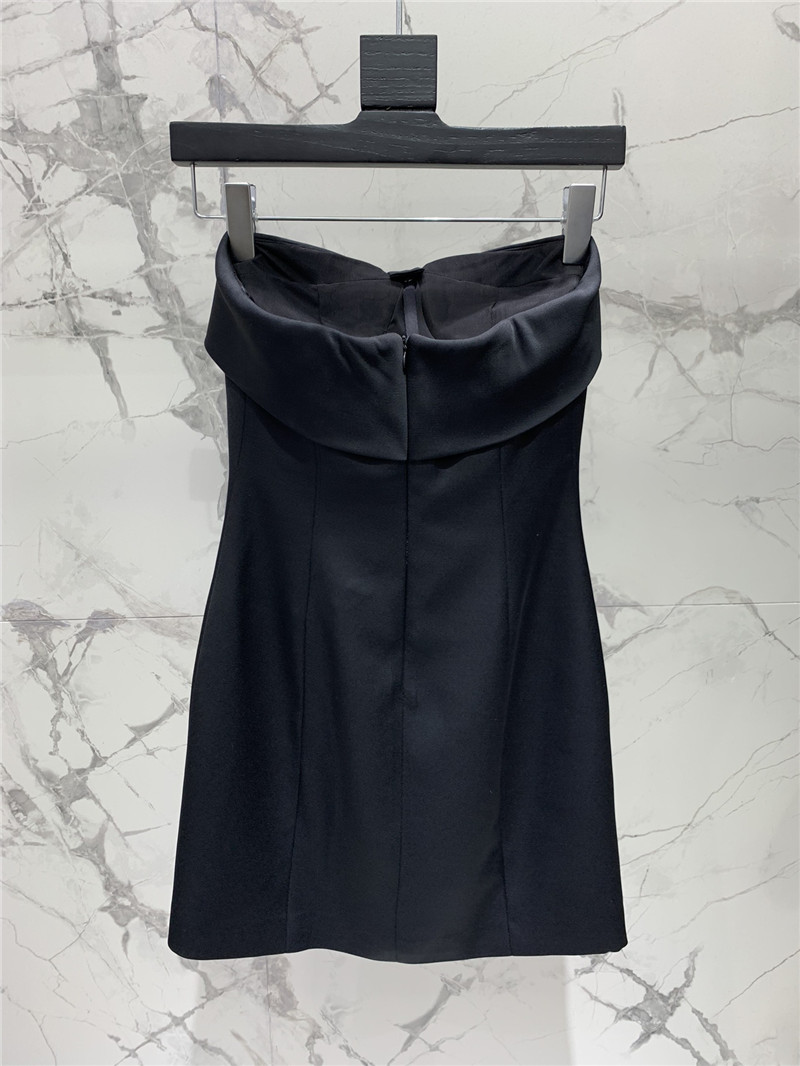Y51 bow tube top dress replica clothing sites