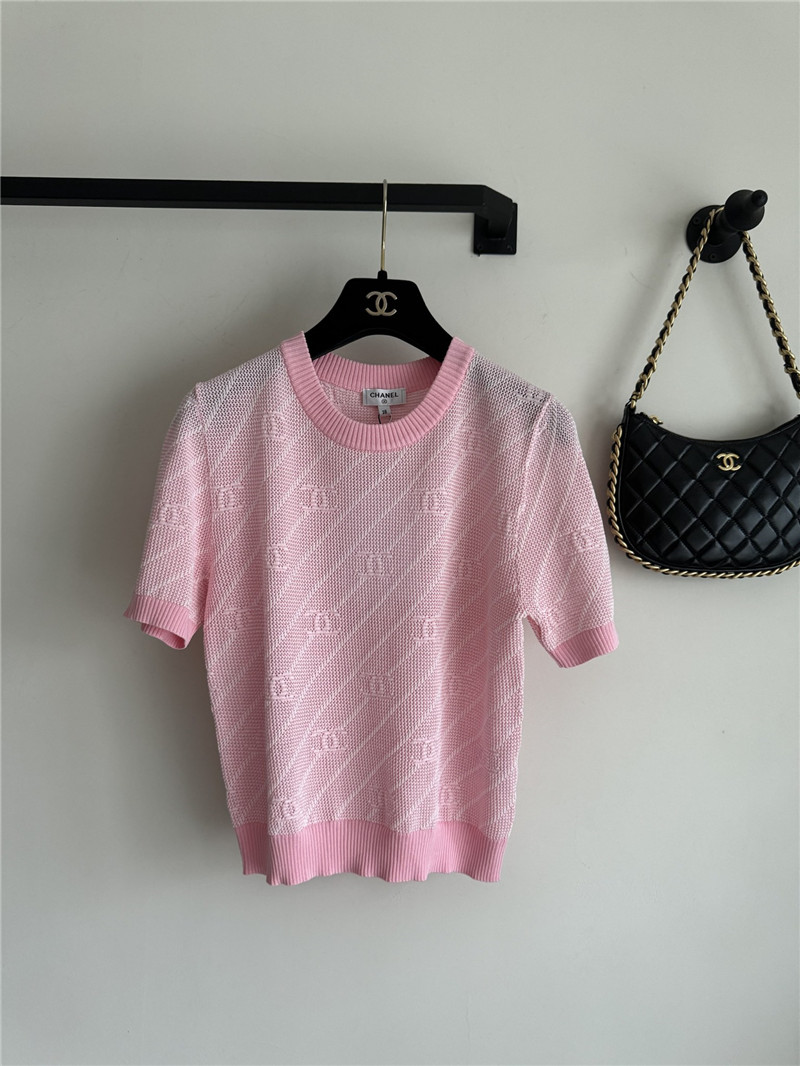 Ch**el double c small fragrant top cheap replica designer clothes