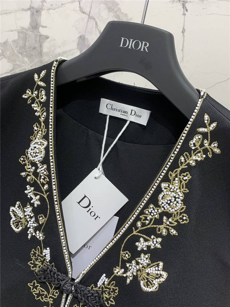 D10r embroidered butterfly vest replica clothing sites