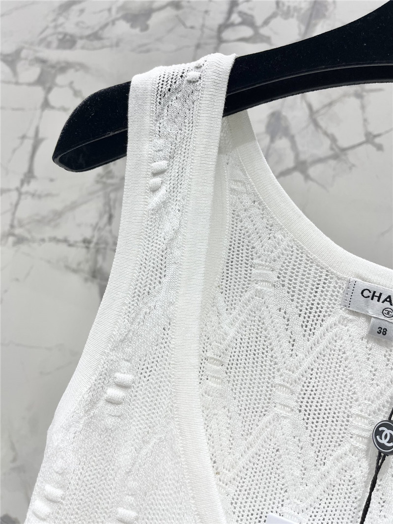 Ch**el new knitted vest replica d&g clothing