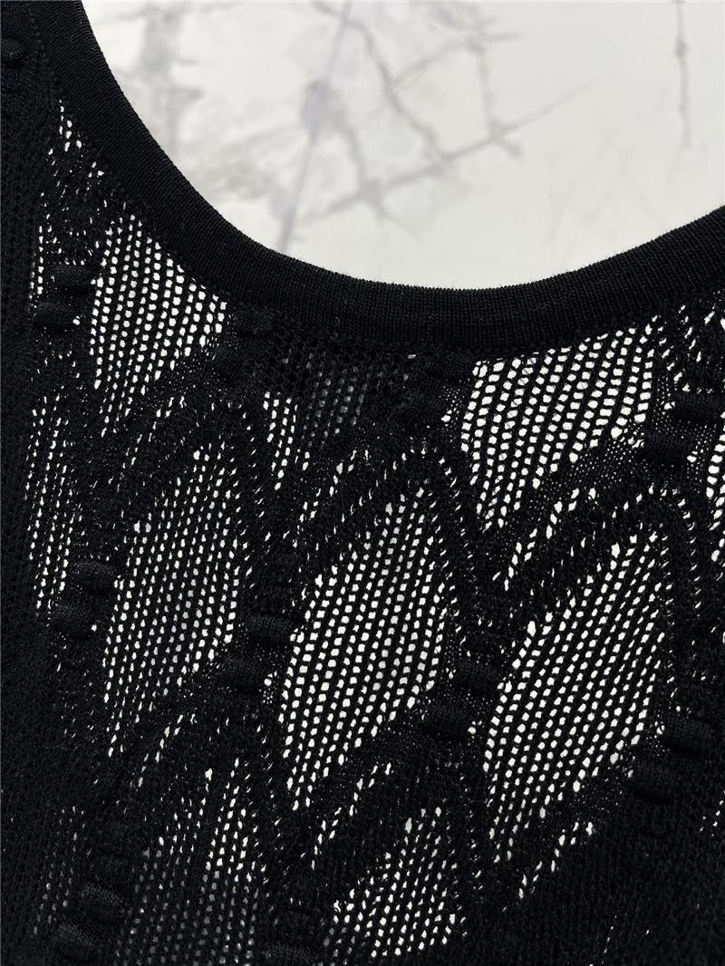 Ch**el new knitted vest replica d&g clothing