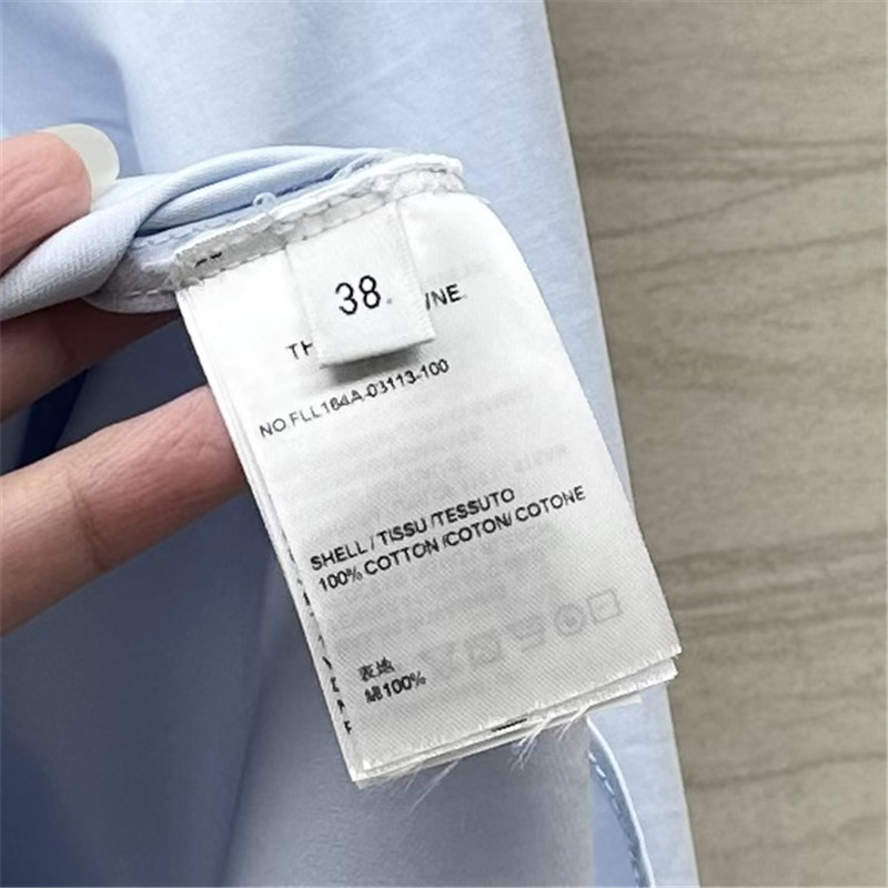 THOM BROWNE preppy short shirt replica clothes