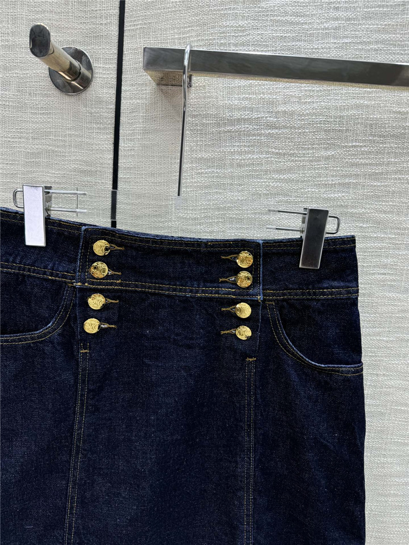 Ce1i*e high waist denim skirt replica d&g clothing