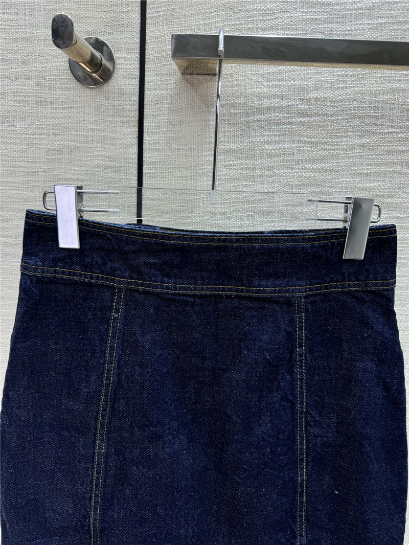 Ce1i*e high waist denim skirt replica d&g clothing