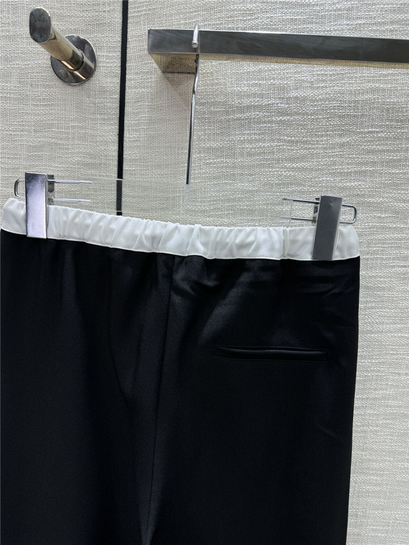 Ce1i*e arc de triomphe logo straight trousers replica clothes