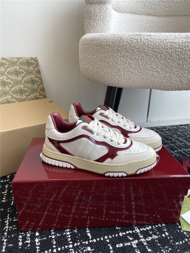Gvc*1 red lace-up sneakers for ladies