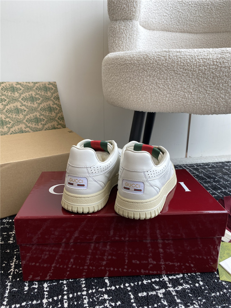 Gvc*1 white lace-up sneakers for ladies