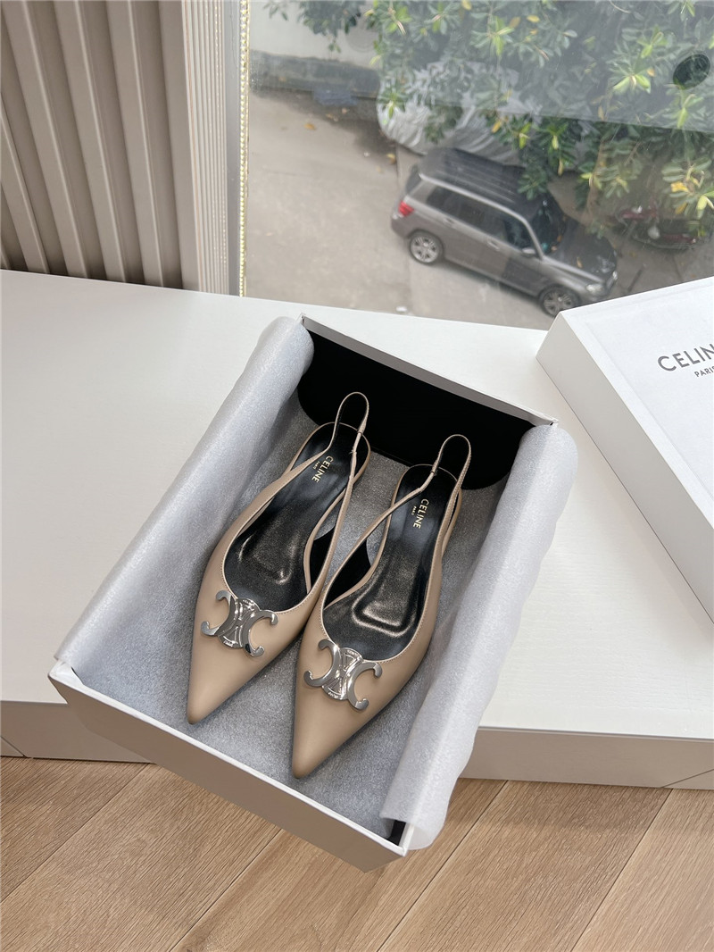 Ce1i*e alma triomphe slingback flat in beige