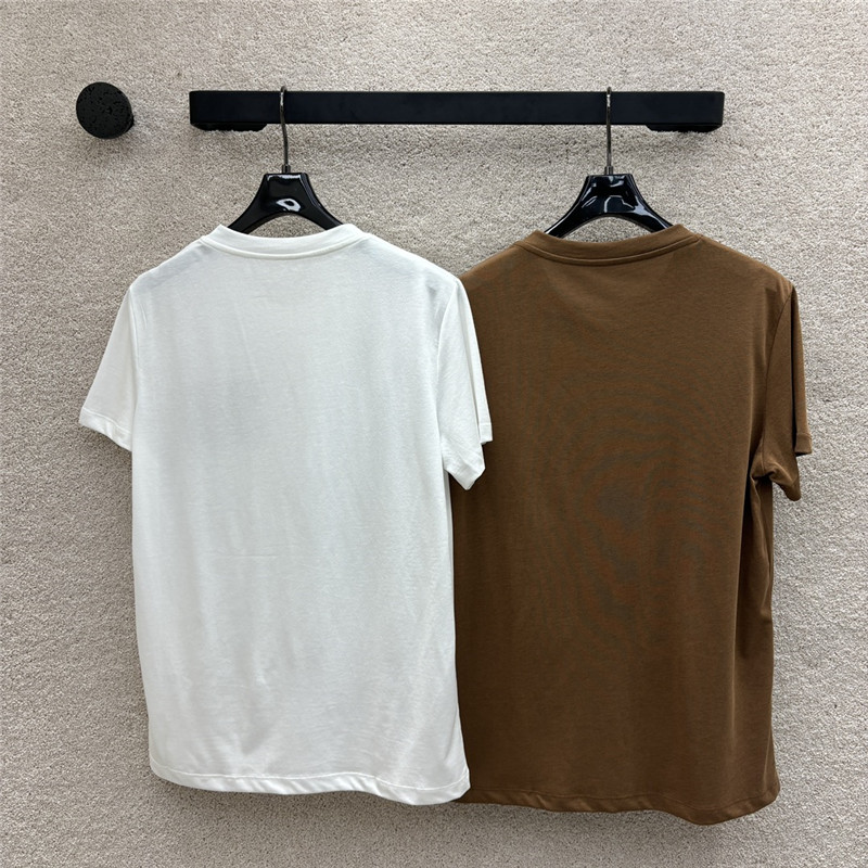 Vanitoo M letter short sleeve T-shirt replica designer clothes