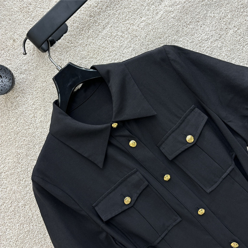 Ce1i*e shirt-style button-down dress replica designer clothes