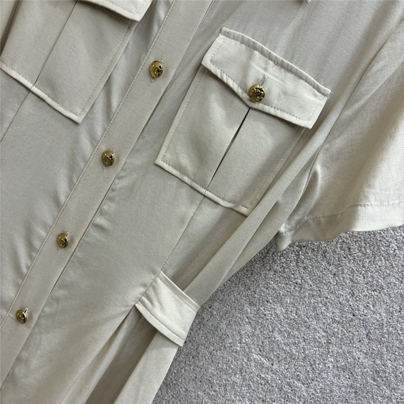 Ce1i*e shirt-style button-down dress replica designer clothes
