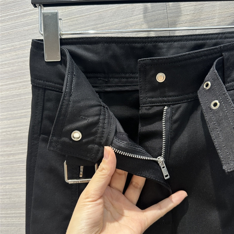 D10r denim cotton wide leg pants cheap replica designer clothes
