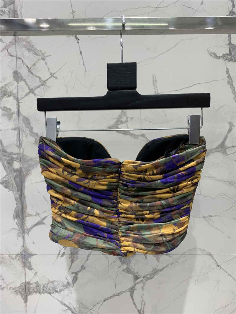 Y51 floral tube top replica clothing sites