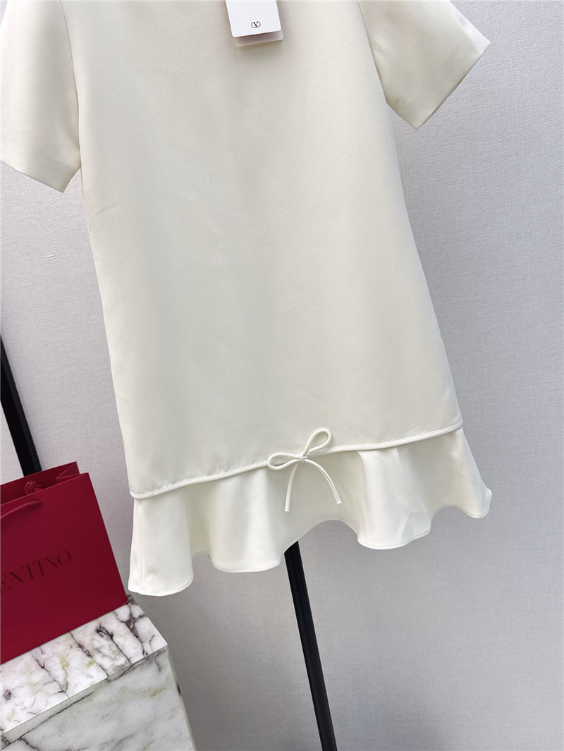 Va1e*ntin0 ruffled fishtail dress replica d&g clothing