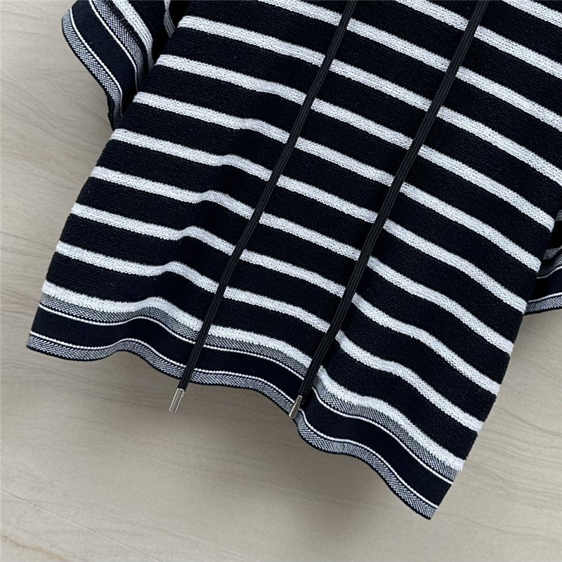 D10r knitted hooded top + shorts set replica clothing sites