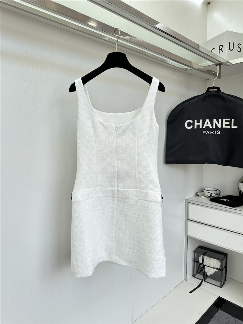Ch**el woolen vest dress replica designer clothes