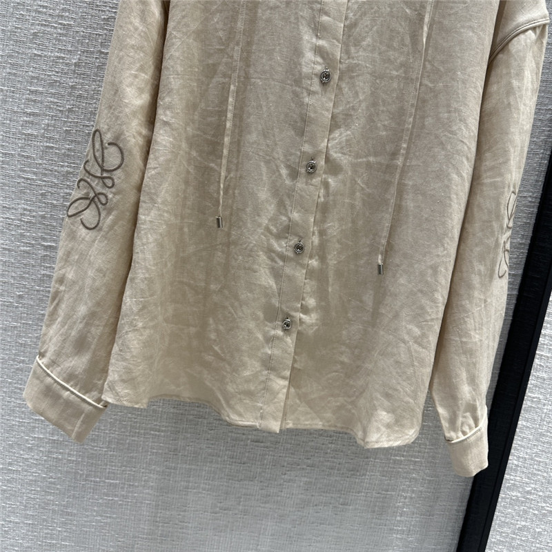 L0ew* womens hooded shirts