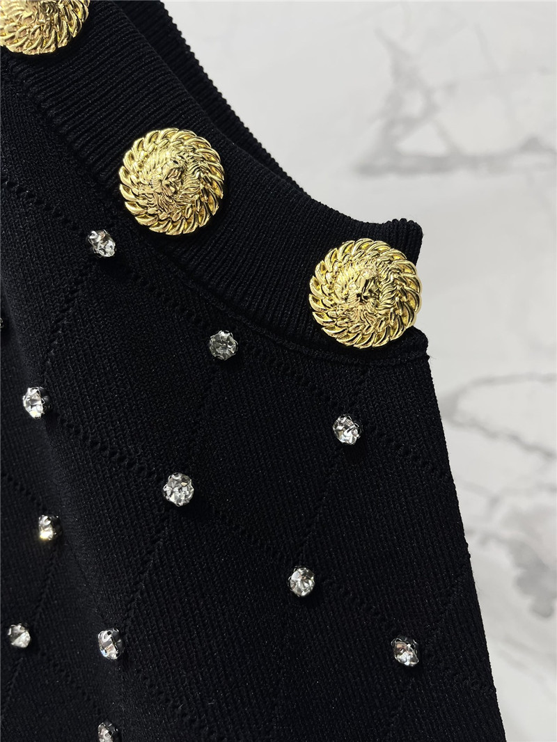 Balmain slim waist knitted dress replica designer clothes