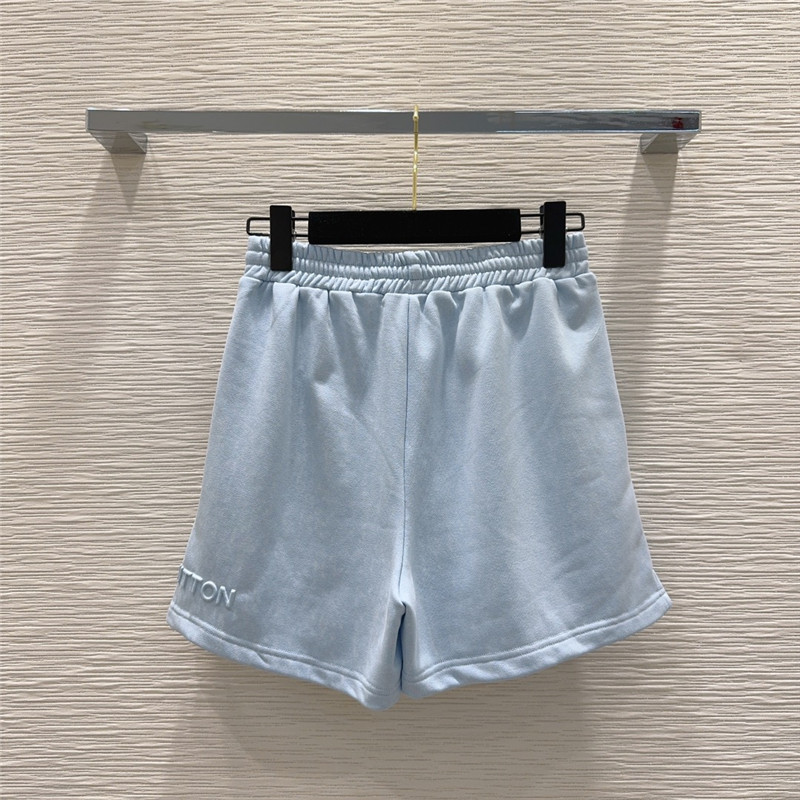 l0vis Vvtt0n lv five-quarter sleeve top + shorts set replica clothes