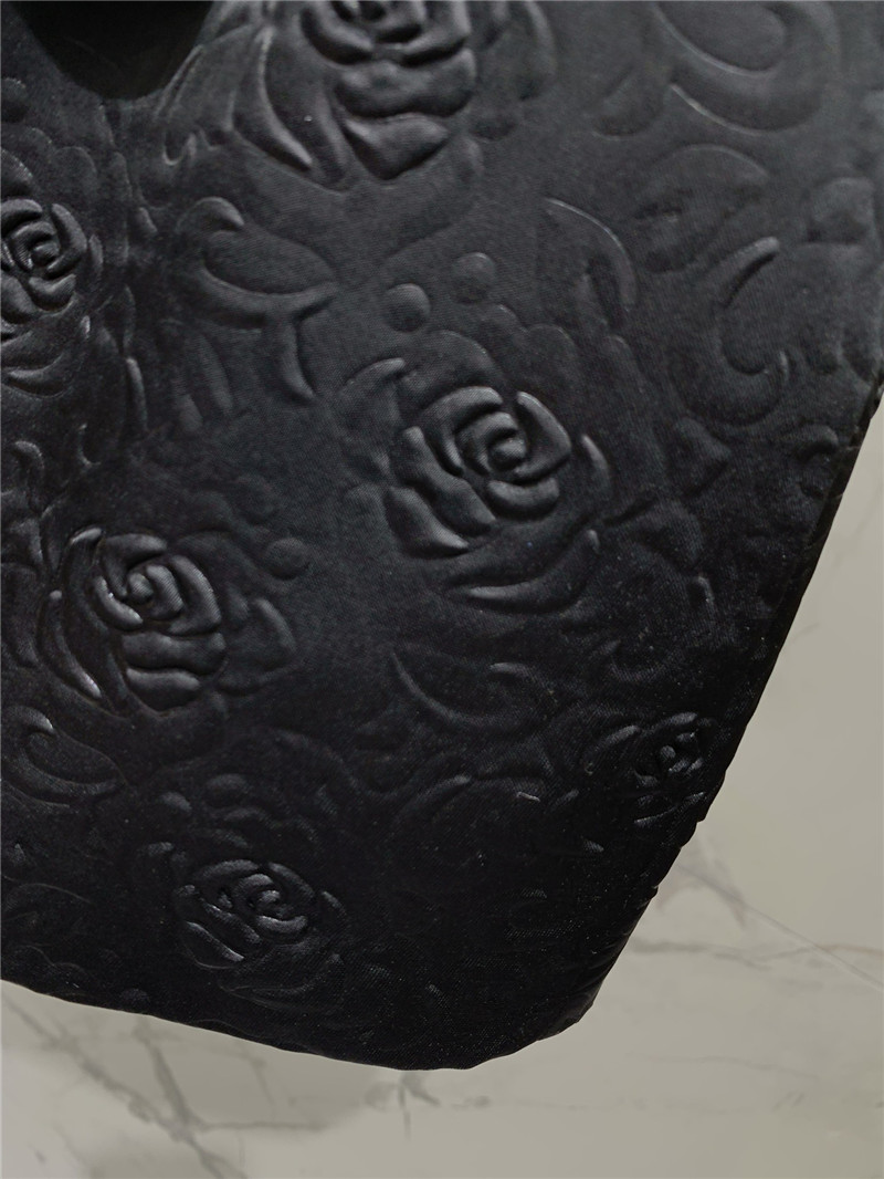 Y51 camellia embossed high waist shorts replica d&g clothing