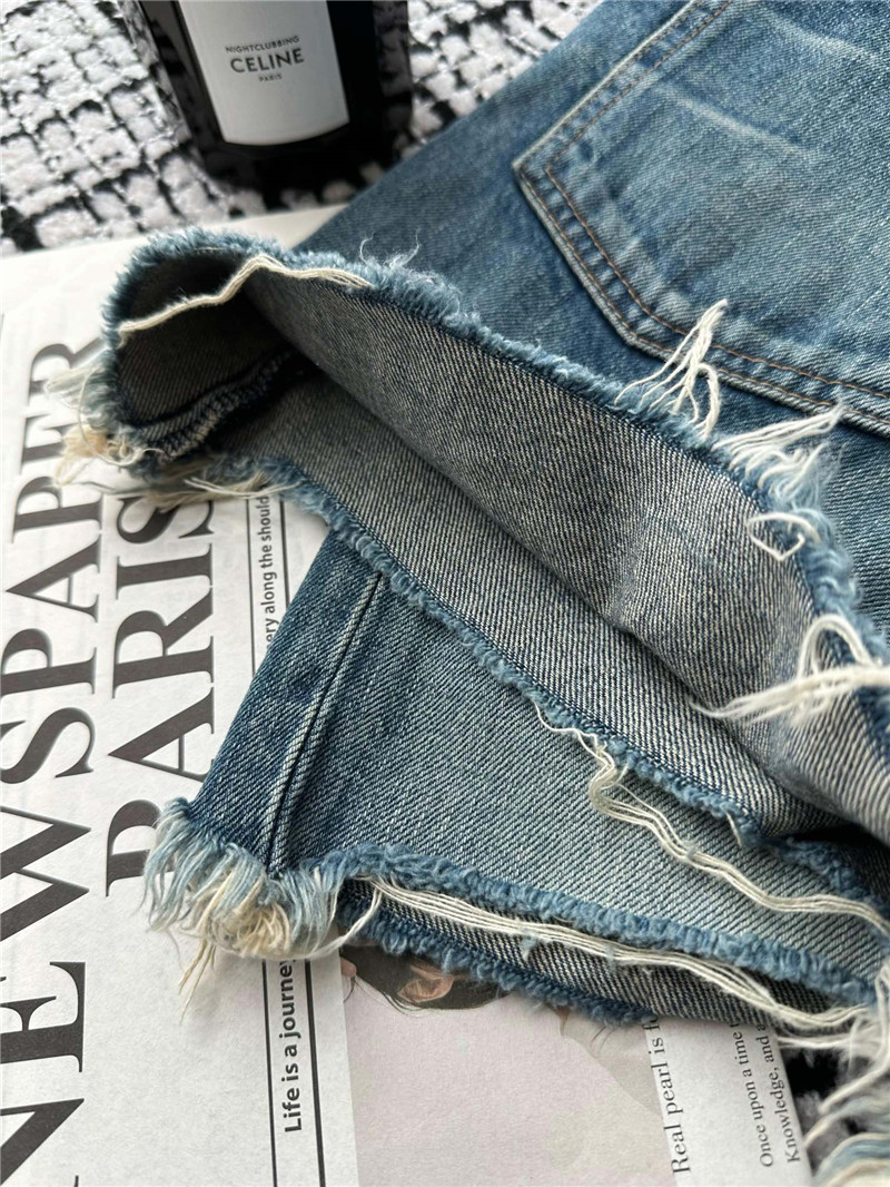 Ce1i*e new denim shorts replica d&g clothing