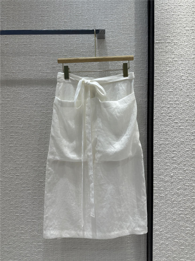 The R0w midi skirt replica designer clothes