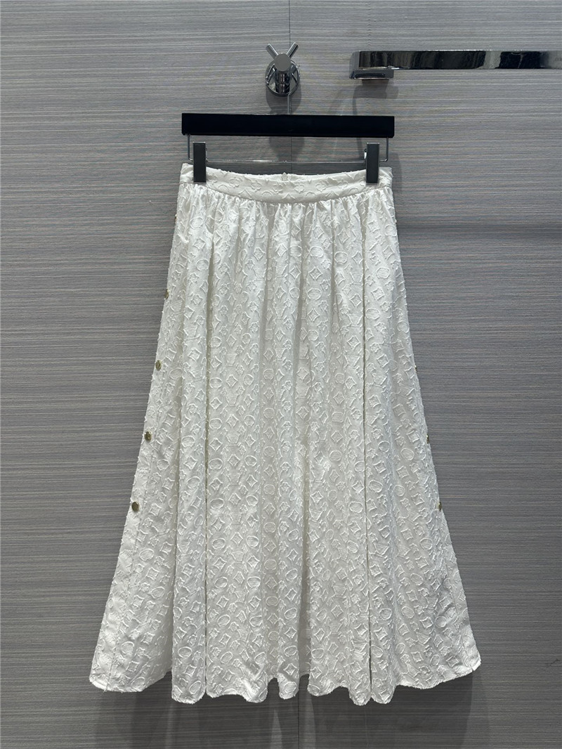 l0vis Vvtt0n lv jacquard long skirt replica clothing