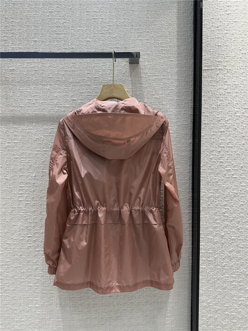 Bv*b*rry hooded zipper sun protection small jacket replica clothes