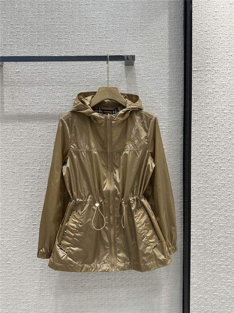 Bv*b*rry hooded zipper sun protection small jacket replica clothes