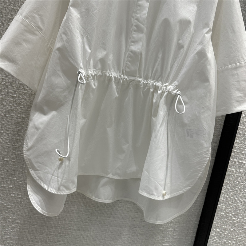 Vanitoo drop shoulder three-quarter sleeve shirt replica clothes
