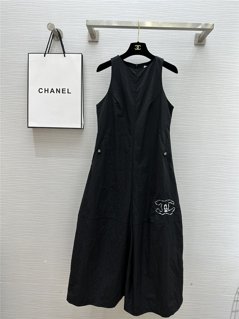 Ch**el embroidered vest dress replica clothing sites