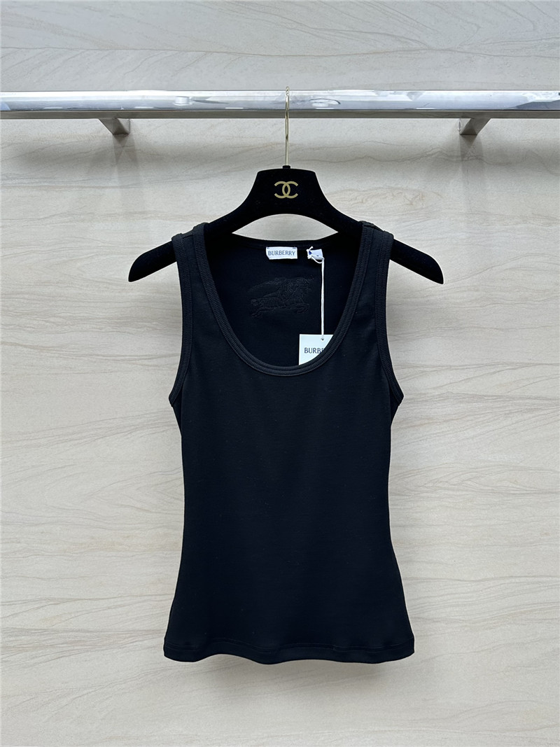 Bv*b*rry ribbed cotton vest cheap replica designer clothes