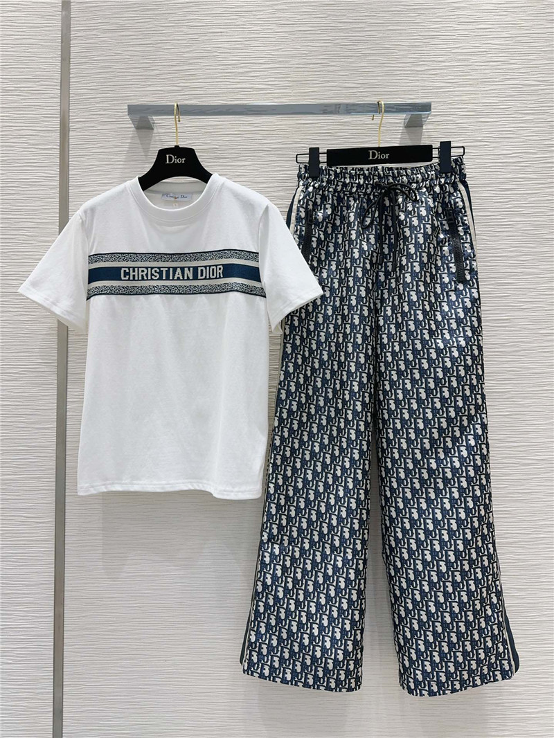 D10r loose t-shirt + trousers replica d&g clothing