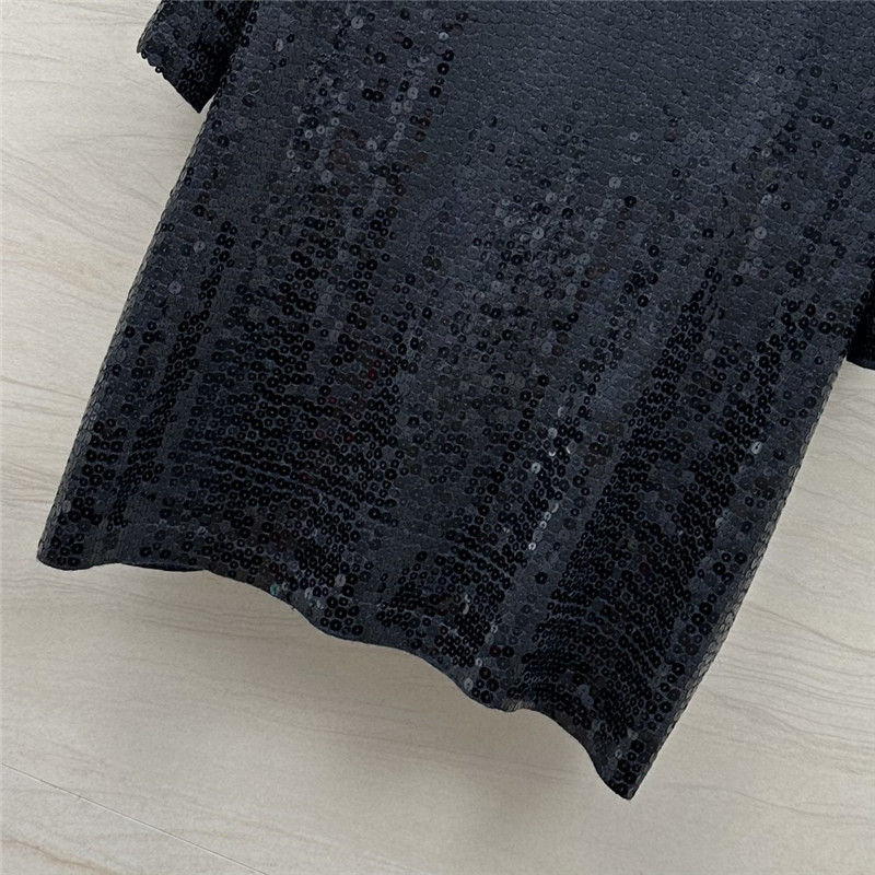 BC sequined silk wool top replica clothing sites