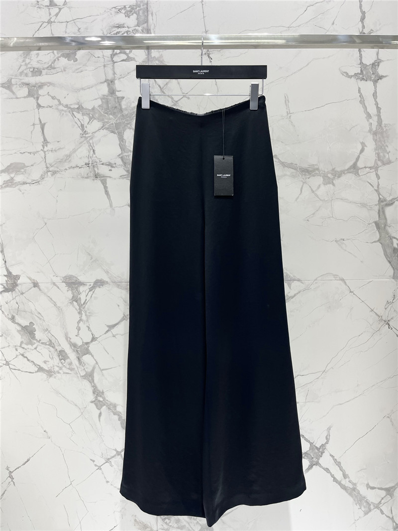 Y51 real acetate wide-leg pants replica designer clothes