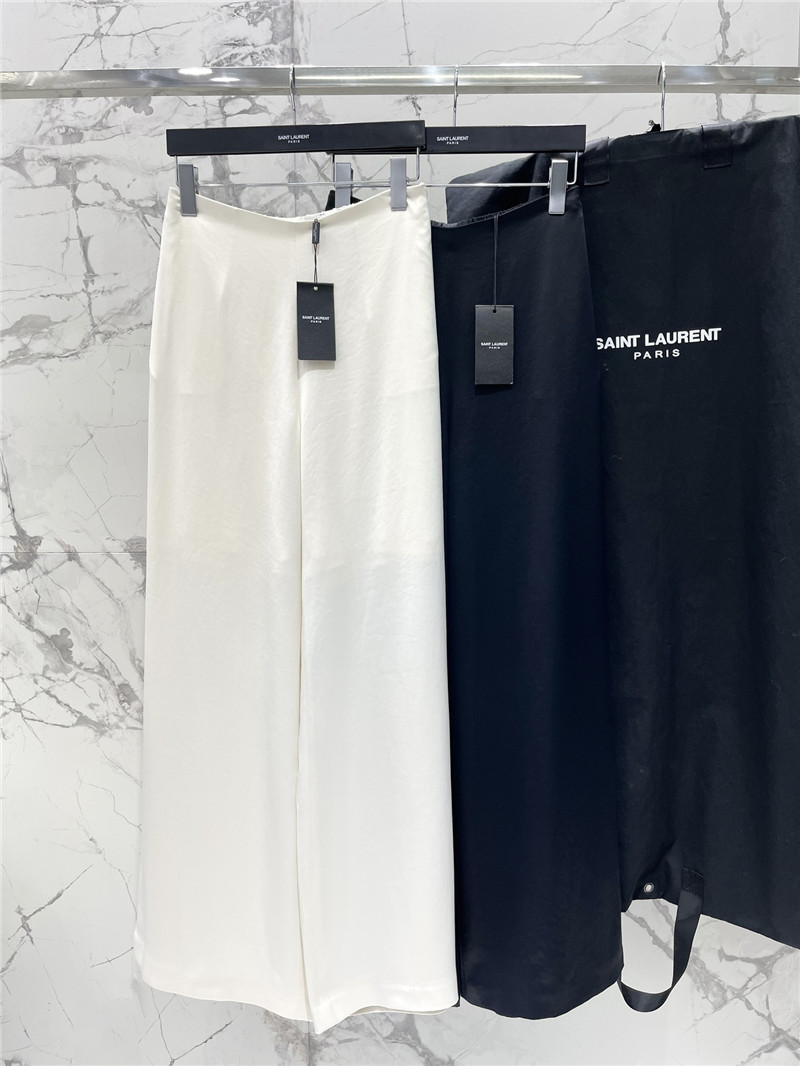 Y51 real acetate wide-leg pants replica designer clothes