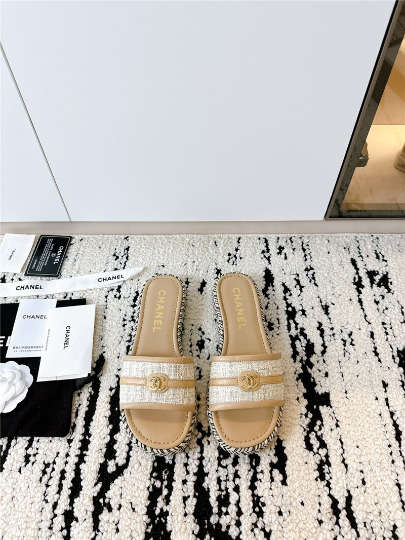 ch**el velcro lazy slippers Marg*e1a replica shoes
