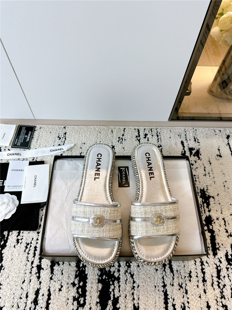 ch**el velcro lazy slippers Marg*e1a replica shoes