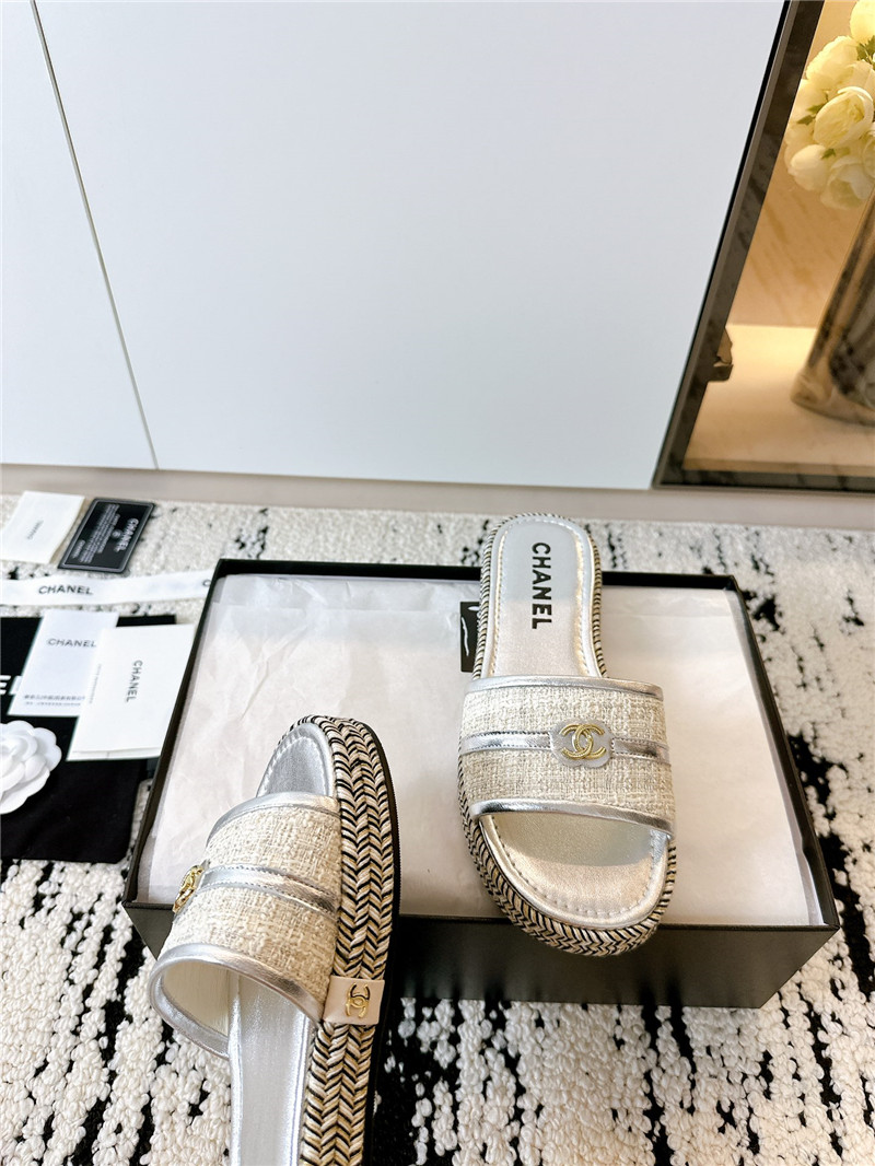 ch**el velcro lazy slippers Marg*e1a replica shoes