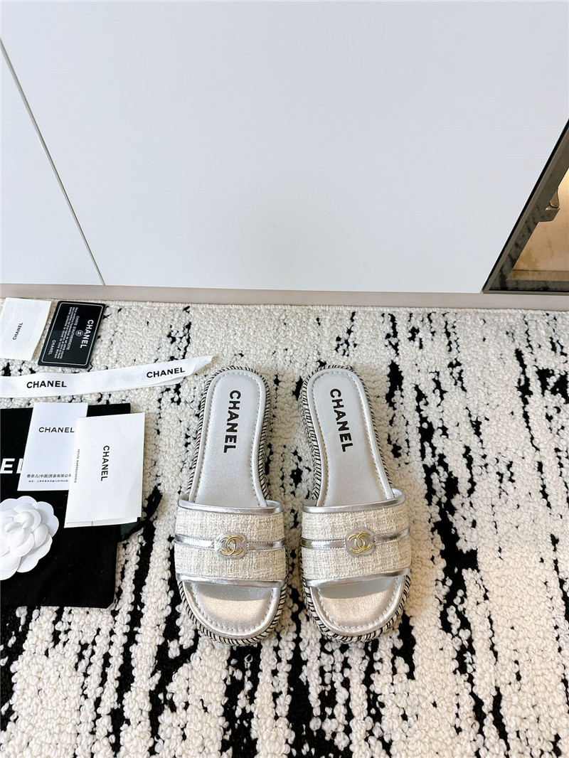 ch**el velcro lazy slippers Marg*e1a replica shoes