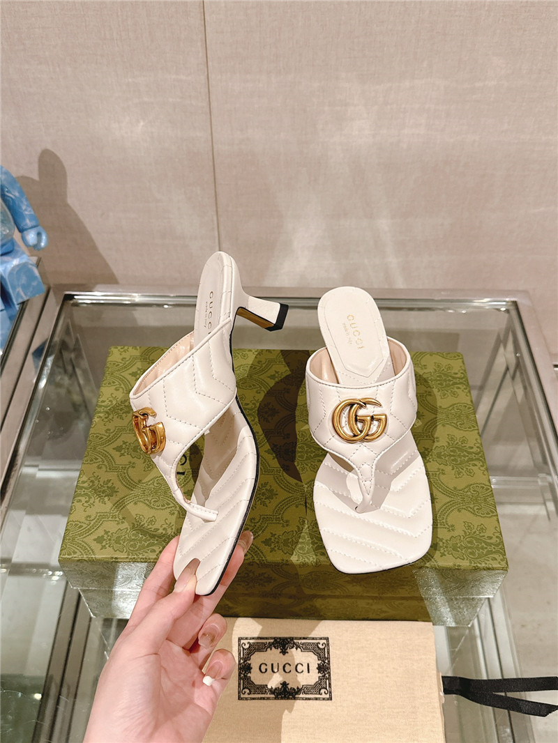 Gvc*1 gg 55mm matelassé mules