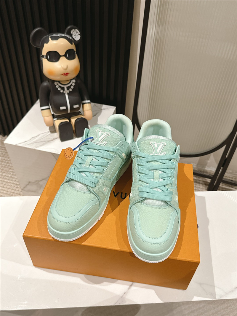 l0vis Vvtt0n lv trainer sneakers light green for women