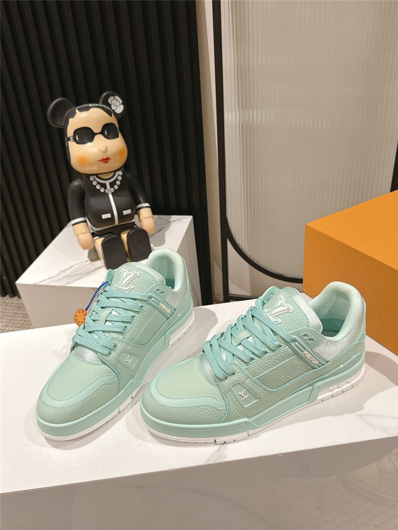 l0vis Vvtt0n lv trainer sneakers light green for women