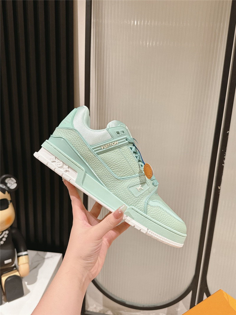 l0vis Vvtt0n lv trainer sneakers light green for women