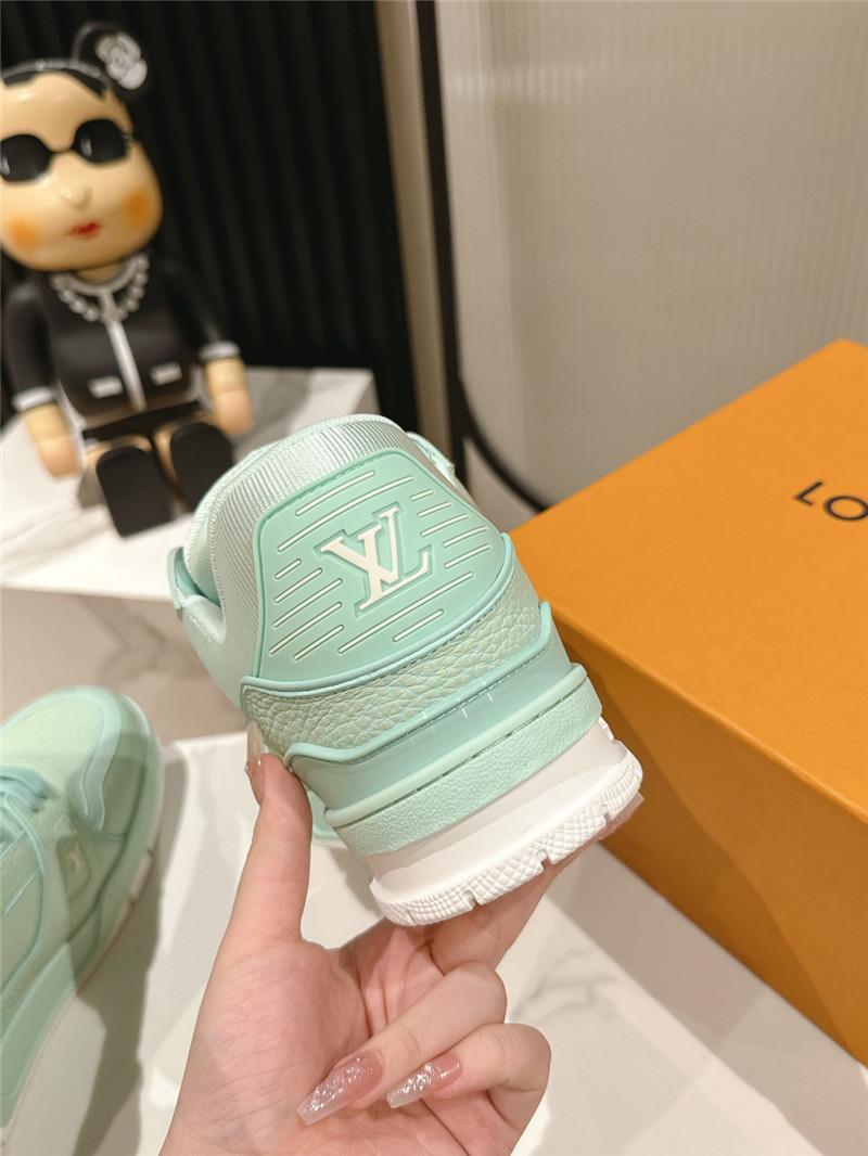 l0vis Vvtt0n lv trainer sneakers light green for women