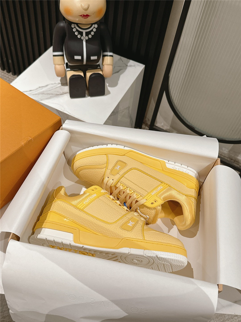 l0vis Vvtt0n lv trainer sneakers yellow for women
