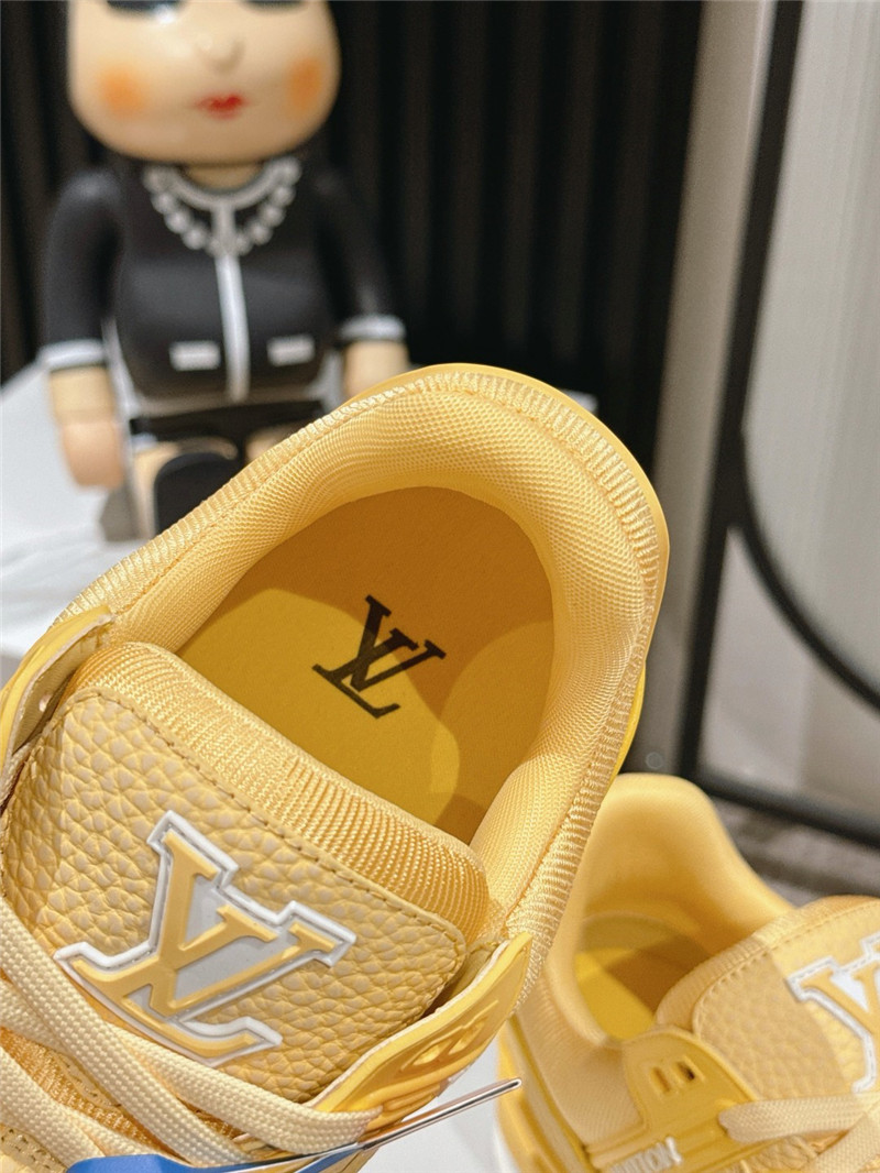 l0vis Vvtt0n lv trainer sneakers yellow for women
