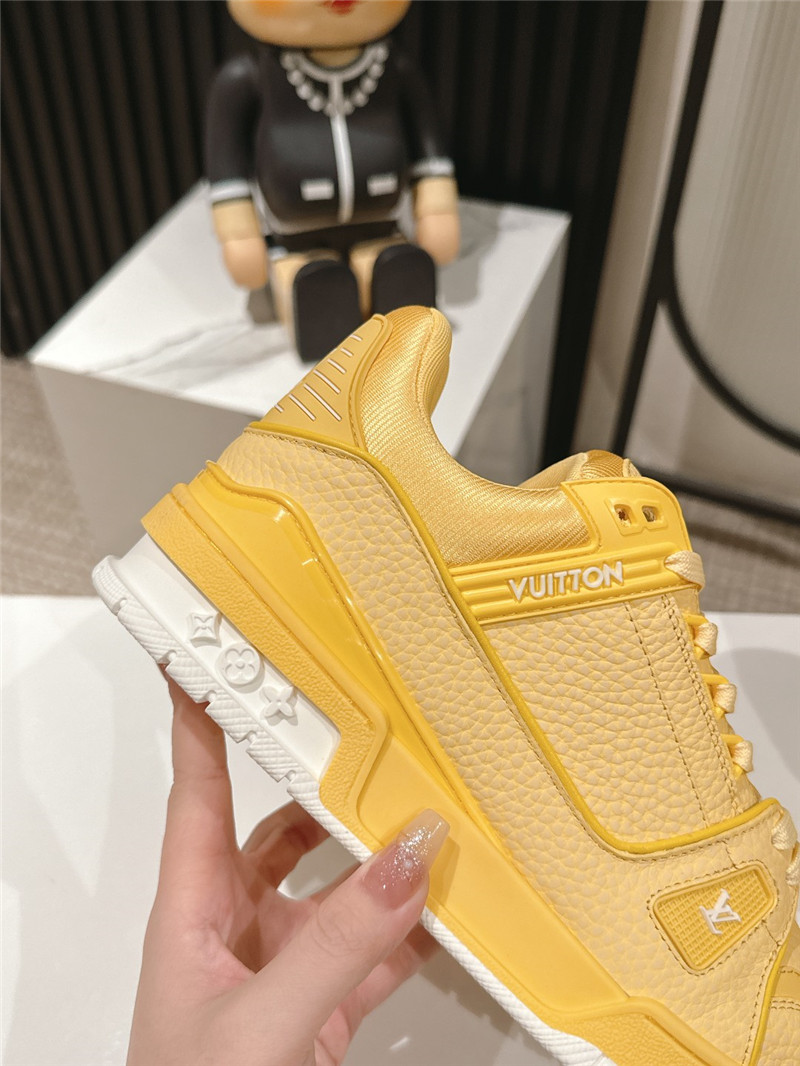 l0vis Vvtt0n lv trainer sneakers yellow for women