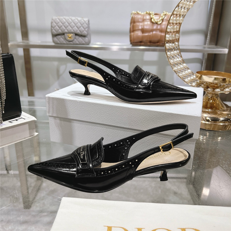 D10r boy slingback pump black